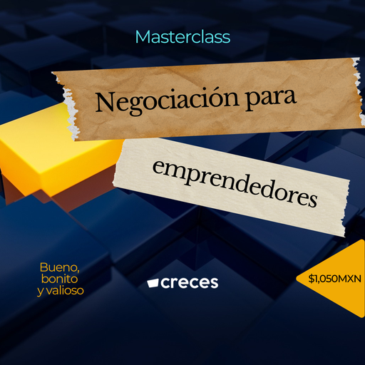 Masterclass: Negociación para emprendedores